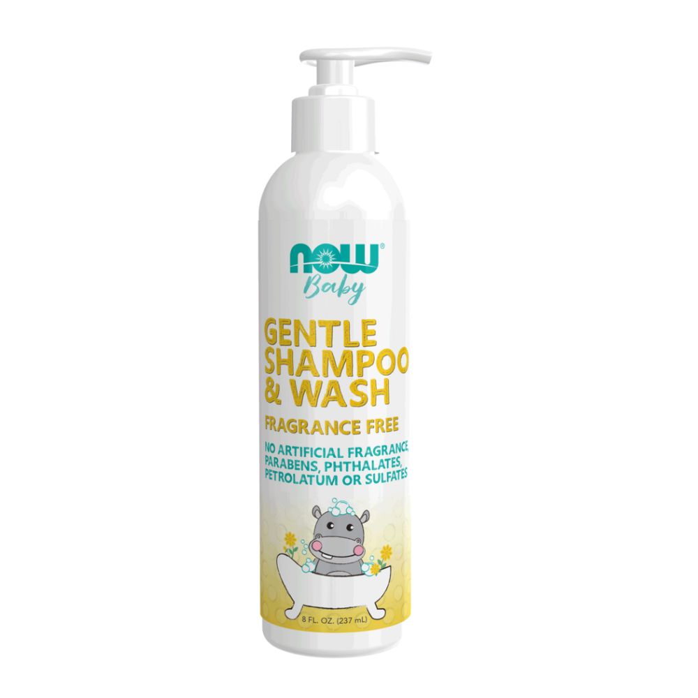 Gentle Baby Shampoo & Wash, Fragrance Free
